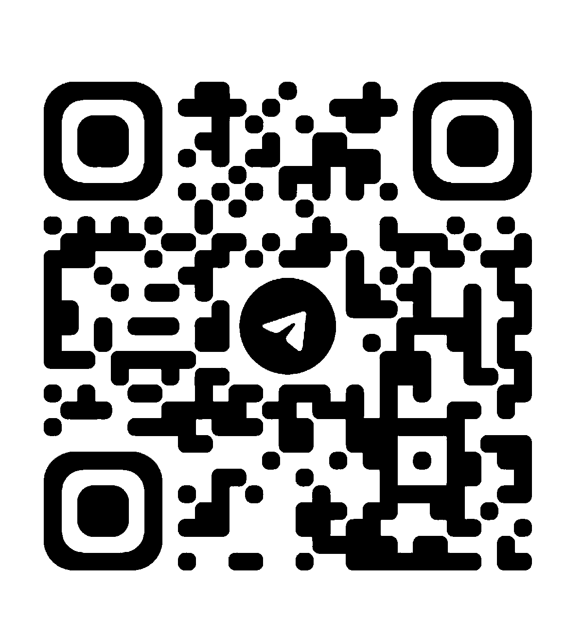 رمز QR لفتح بوت تمنى على تيليجرام